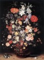 Flores en un jarrón flamenco Jan Brueghel el Viejo